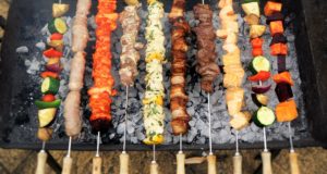 Mixed Souvlaki - Greek BBQ Rotisserie by Theo Michaels