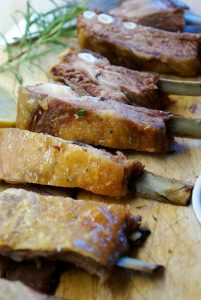 Roasted Lamb Ribs Recipe by Theo Michaels