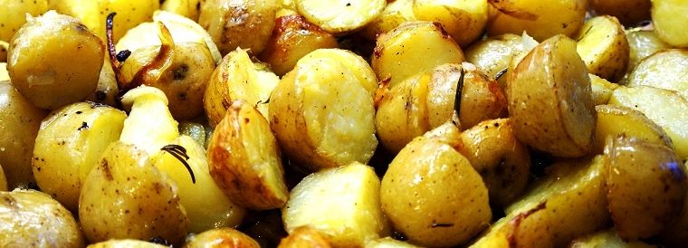 Rosemary Roasted Potatoes – new potatoes roasted with rosemary recipe
