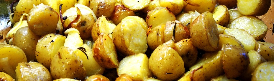 Rosemary Roasted Potatoes – new potatoes roasted with rosemary recipe