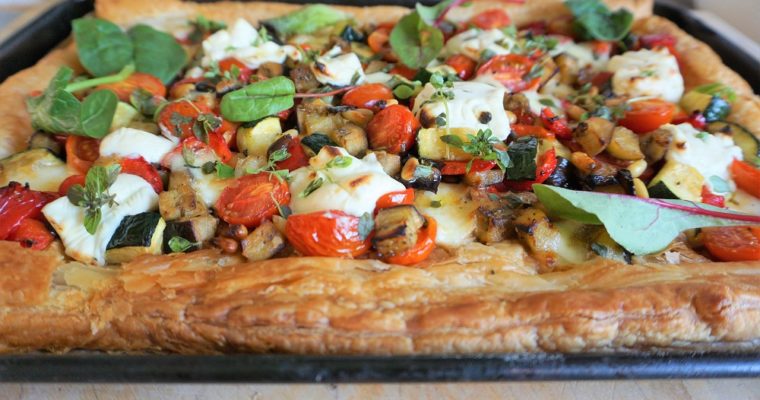 Puff Pastry Pizza – easy cheese tart