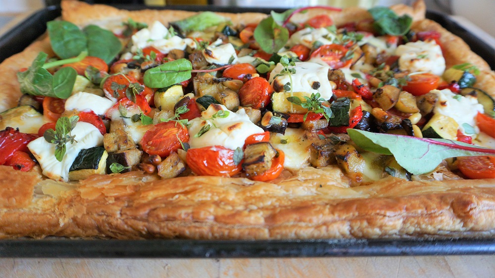 Puff Pastry Pizza – easy cheese tart