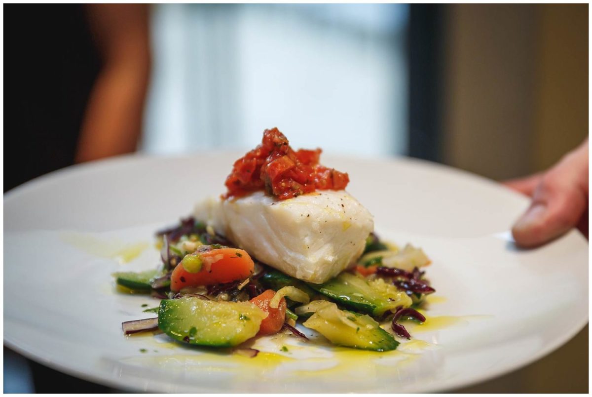Fish Supper by Theo at Chateau-Provence-Wedding