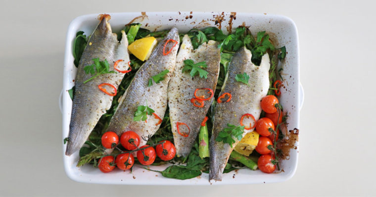 Sea Bass Tray Bake Recipe | How To Cook Sea Bass | David Lloyd Clubs