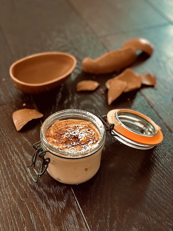Monday 13th  April – Leftover Easter Eggs Chocolate Mousse