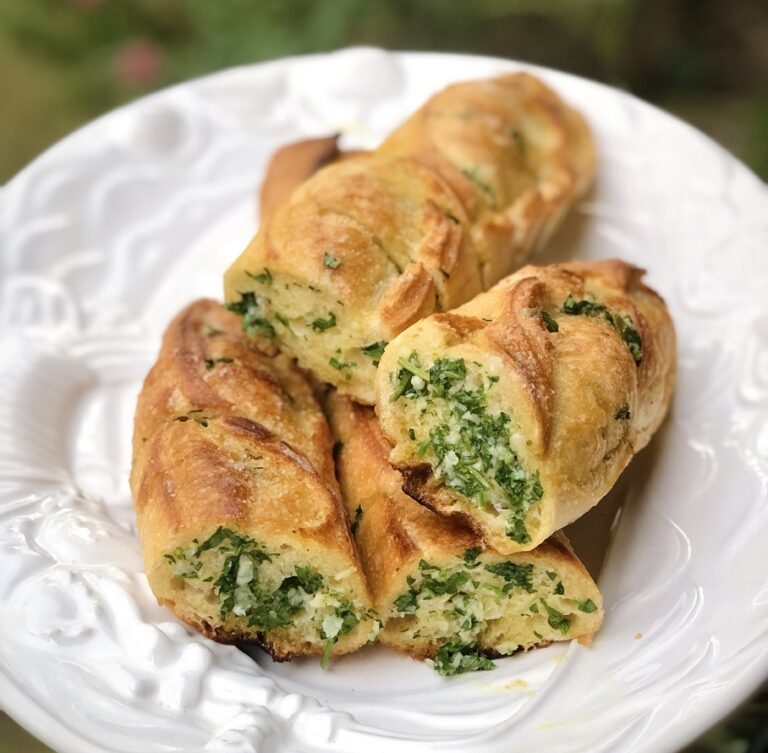 Homemade Garlic Bread Baguette TheoCooks
