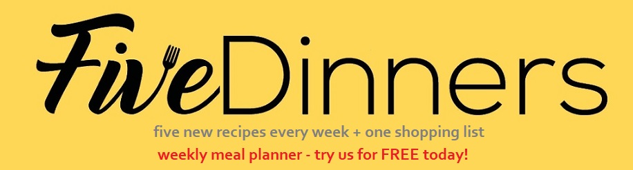 Five Dinners Meal Planner