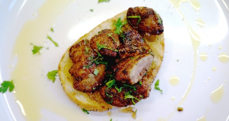 Chicken Livers Recipe – Fried Chicken Livers with Grand Marnier