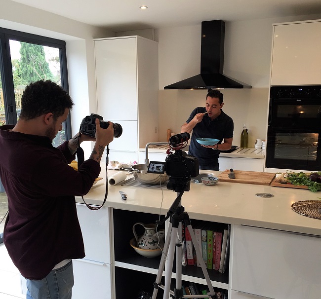 Theo working with David Lloyd Clubs to bring you fast, delicious and healthy recipes