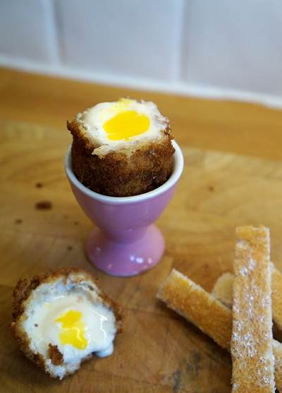 Deep Fried Ice Cream Easter Eggs!