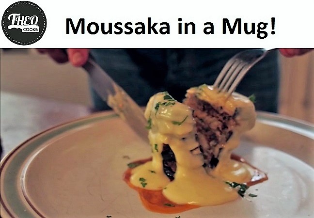 Moussaka in a Mug?! Easy Moussaka Recipe done in 5 minutes. Microwave Mug Recipes