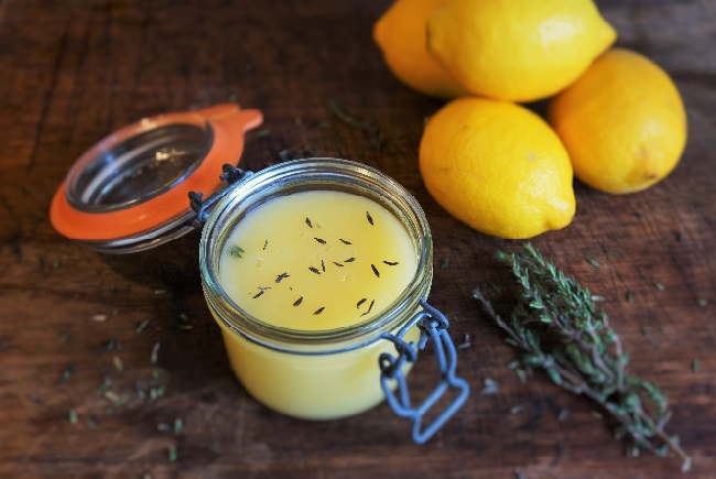Lemon Curd Recipe with Thyme | How to make Lemon Curd