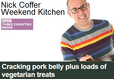 BBC Radio Weekend Kitchen Show with Nick Coffer – another great morning!