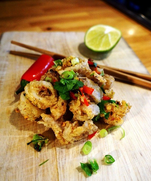 Fried Calamari Recipe – also known as Salt and Pepper Squid