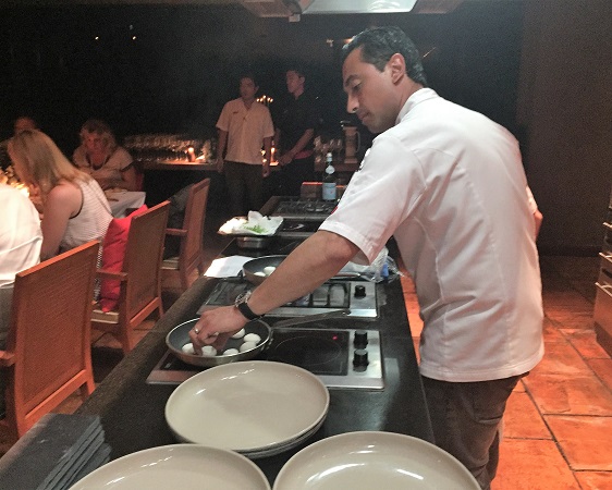 Theo Cooking at Paresa Resort Phuket