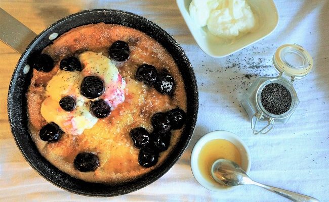 Dutch Baby Pancake – How to make baked pancakes for Harrisons Fund Charity