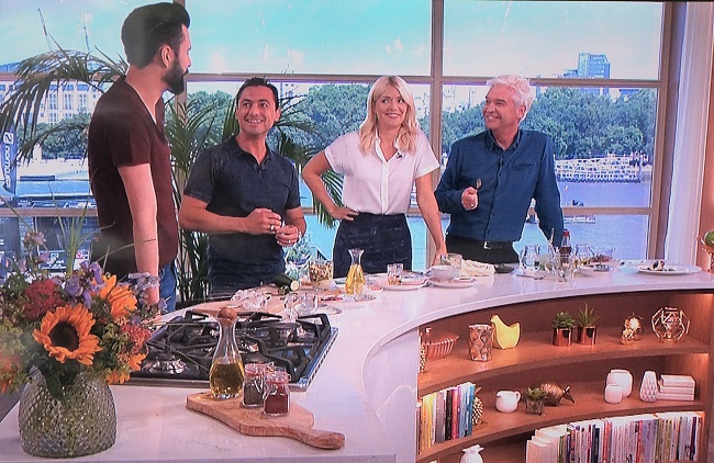 Theo’s Guest Chef Appearance on ITV This Morning June 2017