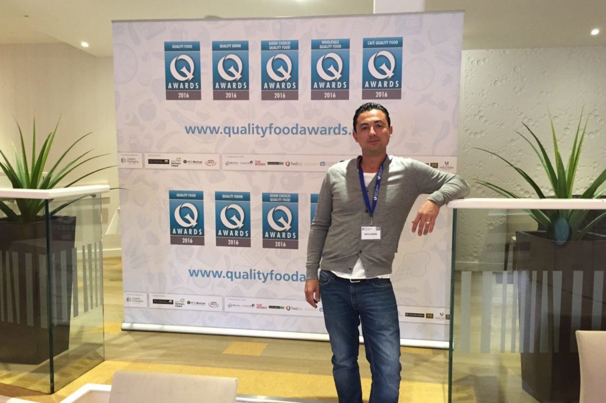 Judging at the Quality Food Awards 2016